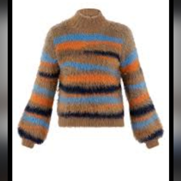 Marble Fluffy Sweater - Picture 4 of 8